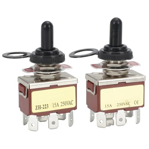 Snow Plow Lift and Angle Toggle Switches (1306075, 1306080) | Compatible with Meyer E - 47 E - 57 E - 60 Series Hydraulic Pumps