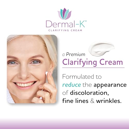 Dermal-K Vitamin K Cream 4 OZ | Hydrating Cream with Antioxidants & Botanicals |Reduce the Appearance of Discoloration