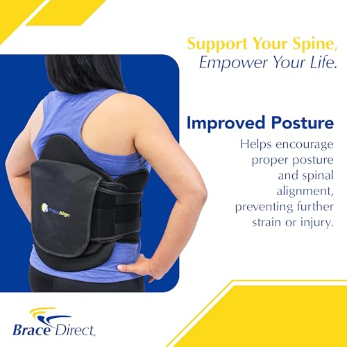 VertebrAlign LSO, Lumbar Back Brace, Herniated Disc, L0650 | Adjustable lumbar support brace eases bulging disc, sciatica, spinal stenosis & post-op back pain. Men & women. L0631, L0648