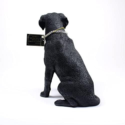 Conversation Concepts Black Lab Dog Figurine