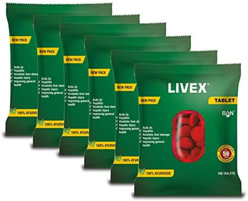 BAN Livex Tablet (100 Tablets) - Pack of 6