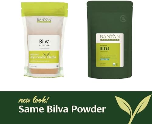 Banyan Botanicals Organic Bilva Powder – Bael Fruit (Aegle Marmelos) Powder – Supports Healthy Digestion and Healthy Stool Formation* – ½