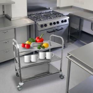 Stainless Steel Dining Cart