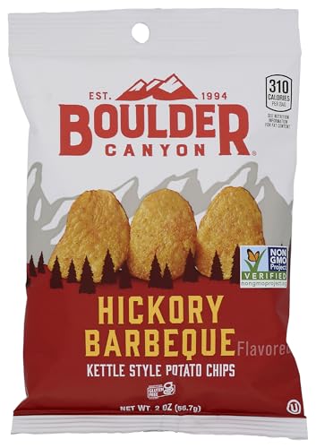 Boulder Canyon, Chips Potato BBQ, 2 Ounce