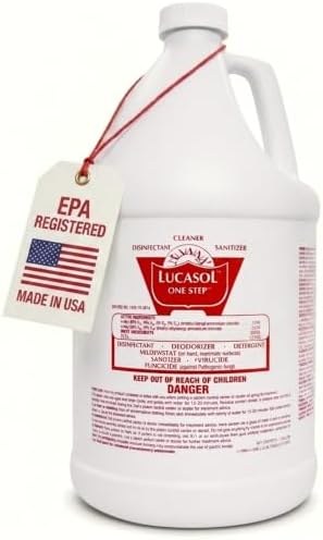 Lucasol One Step Hospital Grade Disinfectant Concentrate Surface Cleaner