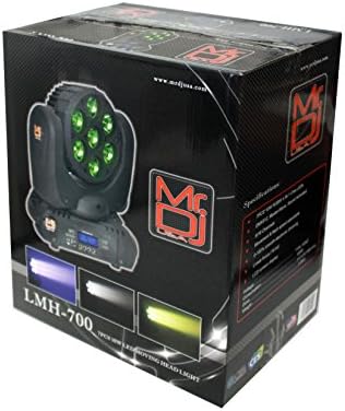 LMH700 4-in-1 RGBW LED Beam Wash Lamp Moving Head Light DJ Show Stage Lighting