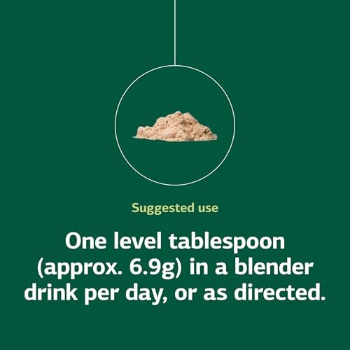 Standard Process - Whole Food Fiber - Daily Supplement for Digestive Health & Gut Support - High Fiber Powder with Soluble & Insoluble Fiber
