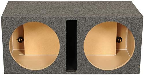 Rockville RDV15 Dual 15" Vented Car Subwoofer Enclosure Sub Box, 2.4 Cu Ft