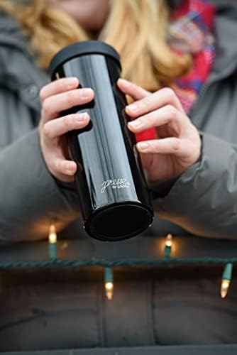 PRESSE by Bobble French Coffee Press Insulated Travel Tumbler 13 oz Black | Yes