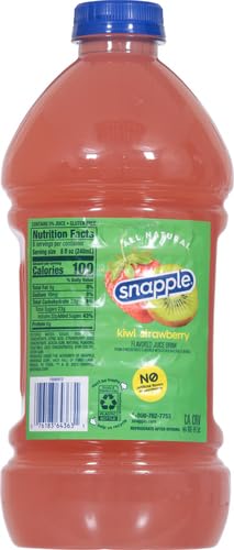 Snapple Apple Juice Drink, 16 Fl Oz Recycled Plastic Bottle, All Natural, No Artificial Flavors Or Sweeteners, Gluten-free, Contains 10% Real Juice 12 Pack