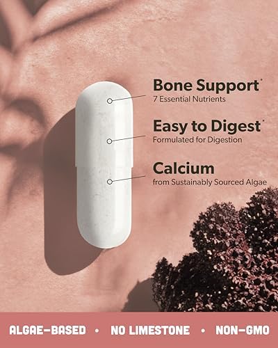 sapling Calcium Supplement - Whole Food with Vitamin K2 & D3, Magnesium, Zinc, Boron