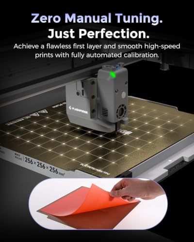 FLASHFORGE Creator 5 4-Toolhead Changer 3D Printer, Multi-Color & Multi-Material Printing, Near-Zero Waste System, 7s FlashSwap, Clean Support Removal