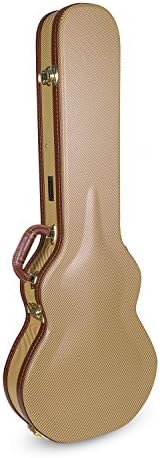 Crossrock Hardshell Arch Top wood case fits SG Electric Guitars-Black(CRW600SGBK)