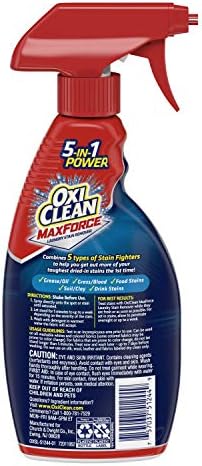 OxiClean MaxForce Laundry Stain Remover, 16 Fl. oz. Twin Pack