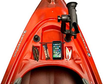Perception Sound 10.5 | Sit Inside Kayak for Fishing and Fun | Two Rod Holders | Large Rear Storage