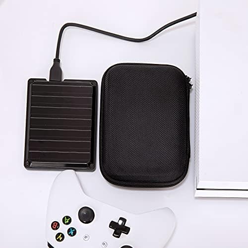 Ginsco Hard Shell Travel Case for Seagate Portable 1/2TB 5TB External Hard Drive, for UnionSine 500GB/1TB Ultra Slim Hard Drive