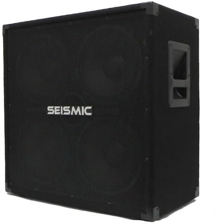 Seismic Audio - 410 Bass Guitar Speaker Cabinet PA DJ 800 Watts 4x10 4 10