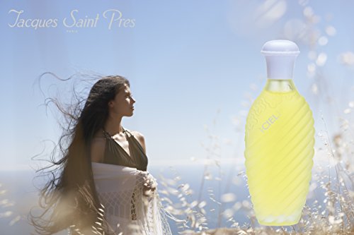 Jacques Saint Pres CIEL - Eau De Parfum for Women- Soft, Powdery Scent - Notes of Vanilla, White Rose, & Different Flowers- Feminine
