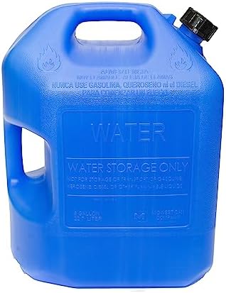 Midwest Can Company 6 Gal Blue Wtr Can 6700