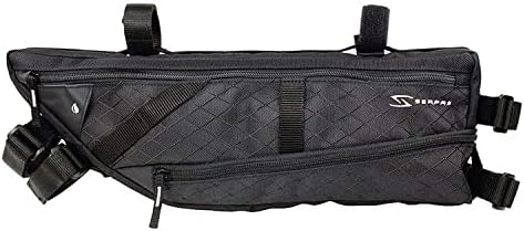 Serfas Ark Expandable Half-Frame Bicycle Bag (Black)