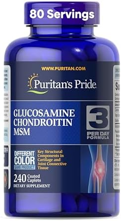 Puritan's Pride Glucosamine Chondroitin MSM Dietary Supplement
