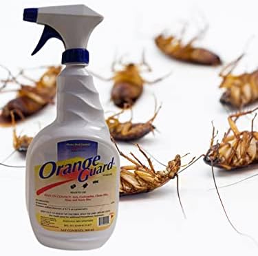 Orange Guard Home Pest Control Spray with D-Limonene | All-Natural Food Grade Orange Peel Oil for Bugs, Ants, Roaches, Fleas
