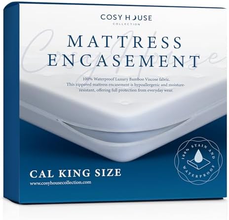 Cosy House Collection Luxury Zippered Mattress Encasement