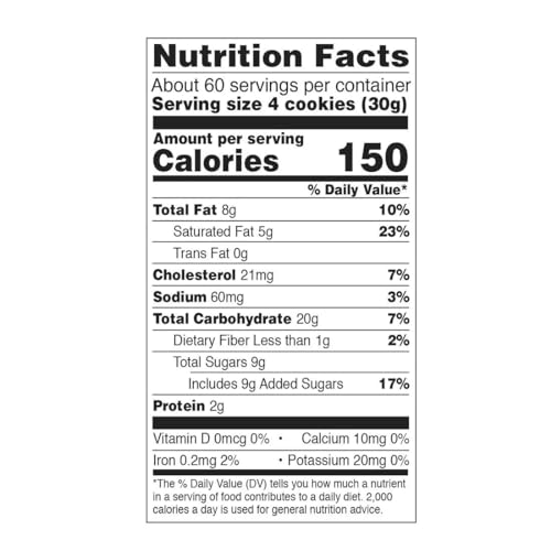Bisca Danish Butter Cookies 64 oz (1 Tin)