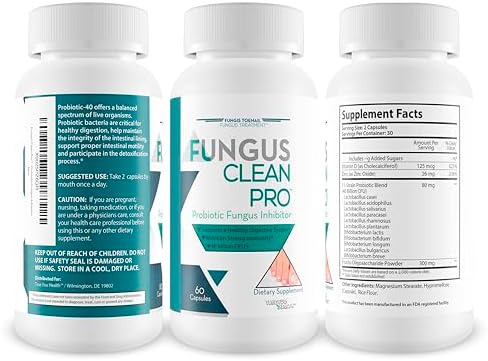 Fungus Clean Pro - Probiotic Fungus Inhibitor - Fight Off Fungus from The Inside Out with This Powerful Fungus Defense probiotic Protect Your Body