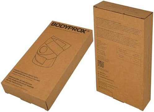 Bodyprox Knee Brace with Side Stabilizers & Patella Gel Pad Support | Knee brace for women, knee brace for men; helps support knee pain and steady daily movement.