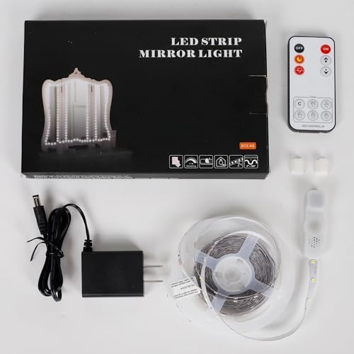 Led Vanity Mirror Lights Kit, ViLSOM 13ft/4M 240 LEDs Make-up Vanity Mirror