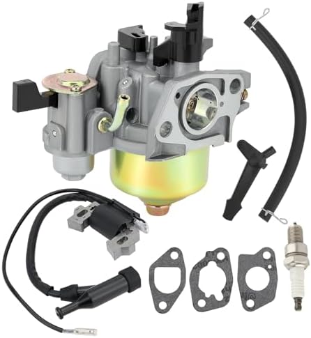 Predator 212 Carburetor Upgrade for 212cc Go-Kart Engine with Coil | Fits Predator 212cc & 196cc engines. Direct bolt-on replacement. Boosts