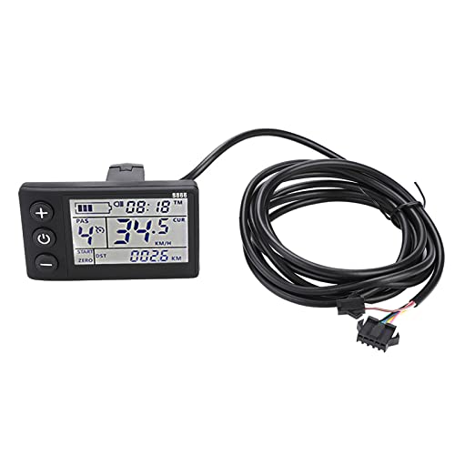 24V-48V Electric Bike Brushless Motor Controller with LCD Display Panel 72V Controller with LCD Scooter Controller Kit (24V/36V 250W/350W)