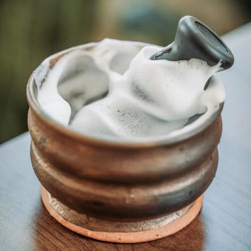 The Blades Grim – Luxury Shave Soap, Handmade in the USA (Smolder, 4oz)