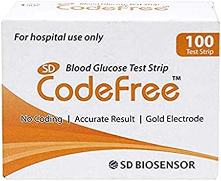 SD Codefree Blood Glucose Test Strips
