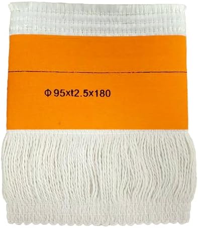 95x2.5Tx180mm Kerosene Heater Wick, Smokeless Fiberglass and Cotton Replacement Wick for Indoor Outdoor Use