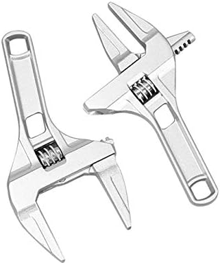 8 Inch Wide Jaw Adjustable Spanner Wrench 6-68mm Aluminum Alloy Plumber