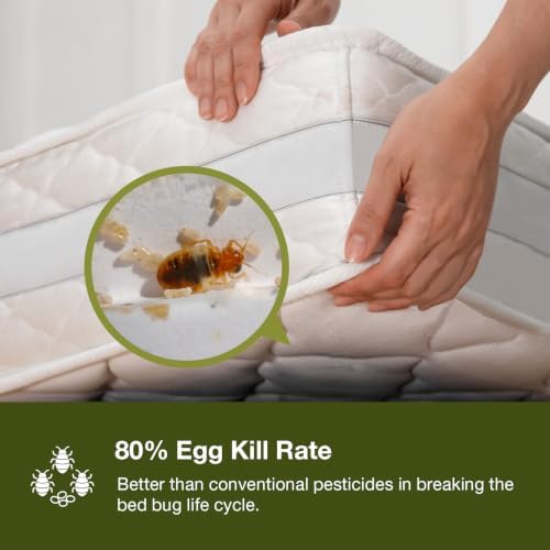 Bed Bug Killer 16 oz EcoVenger by EcoRaider, 100% Kill Efficacy, Bedbugs & Mites, Kills Eggs & The Resistant, Lasting Protection, USDA BIO-Certified, Plant Extract Based & Non-Toxic, Child & Pet Safe