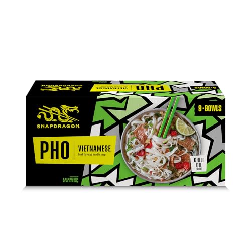 Snapdragon Laksa Curry Instant Noodle Bowls | Coconut Curry Flavor with Rice Noodles | Gluten-Free | No MSG Added | 2.1 oz (6 Pack)