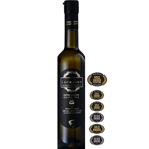 Laconiko Ultra Premium Extra Virgin Olive Oil | NEW 2025/2026 HARVEST | TOP RANKED GREEK OLIVE OIL IN WORLD | 2025 BEST IN GREECE AWARD | 2025