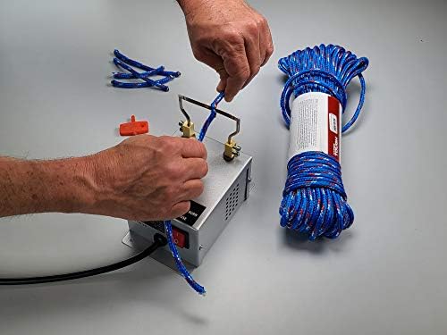 Hercules Hot Knife Rope Cutter - Electric Benchtop 60mm Thermal Cutting Blade for Braid Fabric Webbing Belting Ribbon & More - Hotknife Hot Wire