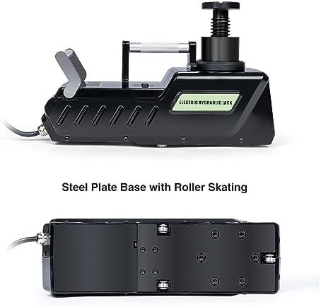 15 Ton Electric Hydraulic Car Jack,12V DC Electric Floor Jack with LED