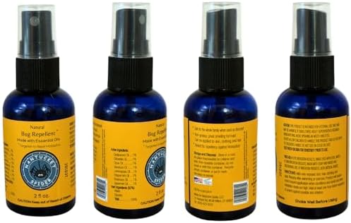 Original Bug Repellent for People - 8 oz | Repels Mosquitos, Biting Flies, & No-See-Ums | Deet-Free Essential Oil Insect Repellent