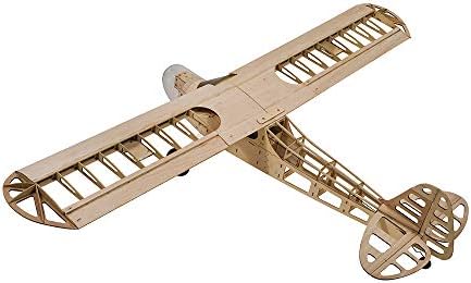 Viloga RC Balsa Airplane Kit Piper Cub J3, Laser Cut 46" Wooden Model Airplanes Kits to Build for Adults