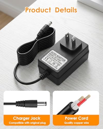 14V Charger for Halo Bolt Car Jump Starter Compatible with Halo Bolt 57720, 58830, 1201