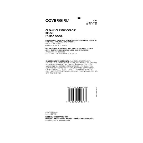 COVERGIRL Classic Color Blush, Iced Plum (510) (Packaging May Vary)