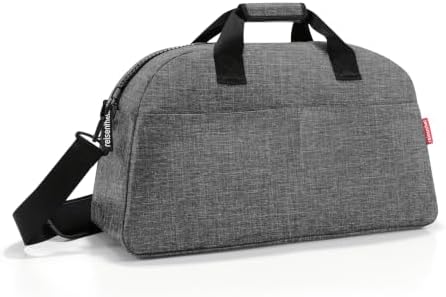 reisenthel Overnighter Canvas Travel Tote, 60 cm, Twist Silver, One size, Sport