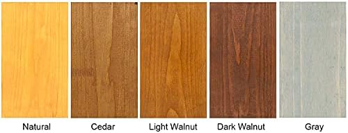 #1 Deck Premium Wood Stain - Semi-Transparent, Water Based, Sealer in One - 1 Gallon
