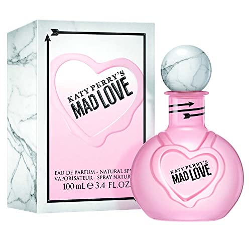 Katy Perry Mad Love, Eau de Parfum, 1 fl. oz., Women's Fragrance by Katy Perry with Floral, Fruity & Feminine Scents Mixed with Warm & Sexy Musk & Wood. An Appealing & Attractive Gift.