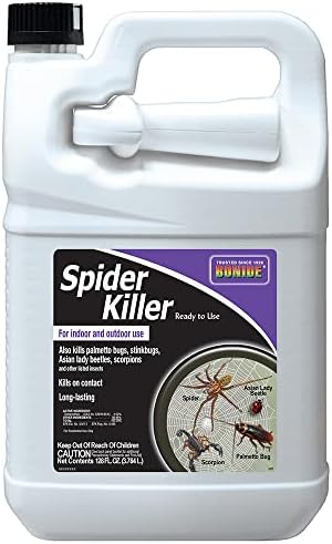 Bonide Spider Killer, 128 oz Ready-to-Use Spray for Indoors & Outdoors, Long Lasting Formula Kills on Contact